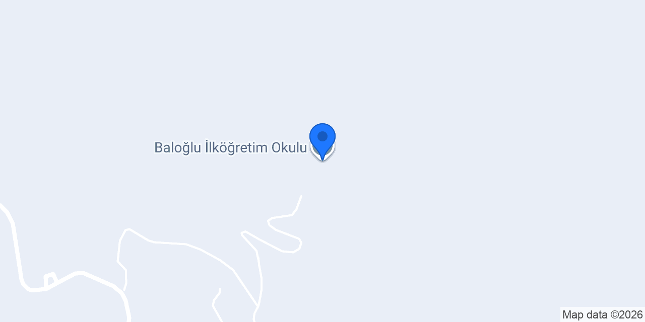 Baloğlu İlköğretim Okulu konumu