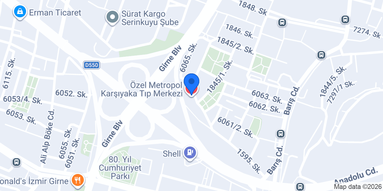 Uzm. Dr. Ömer Dikici konumu