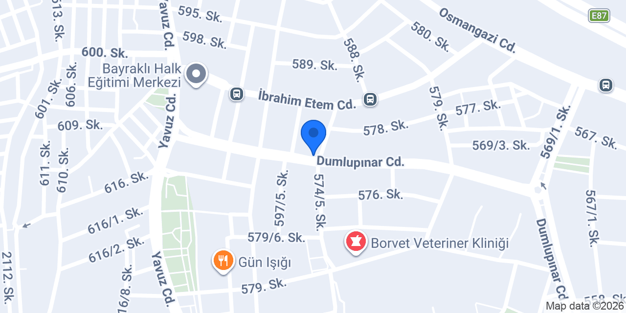 Lux Event (Davet Evi) konumu