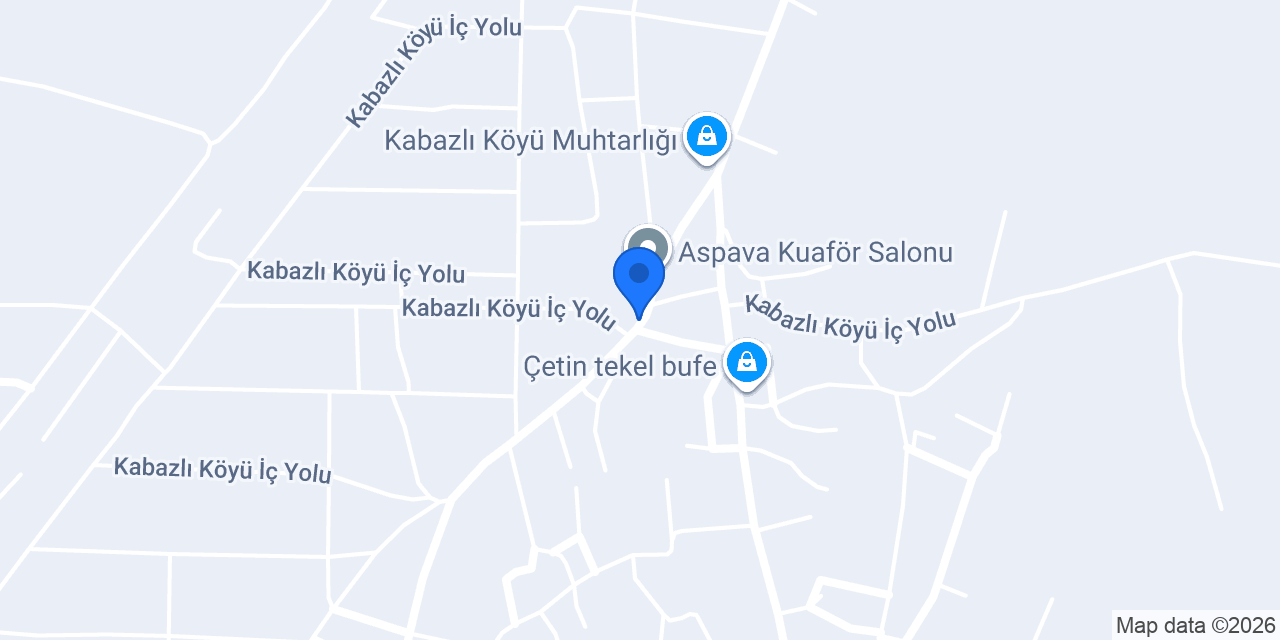 Kabazlı Sağlık Evi konumu