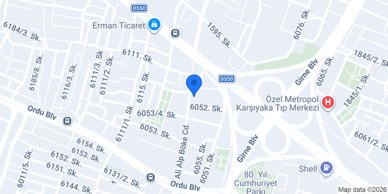Aydın Optik konumu