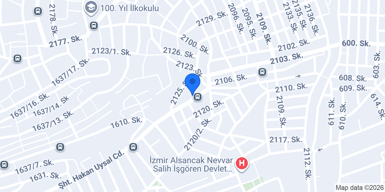 Özaykar Mobilya konumu