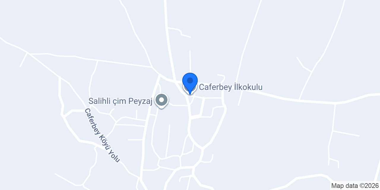 Caferbey İlkokulu konumu