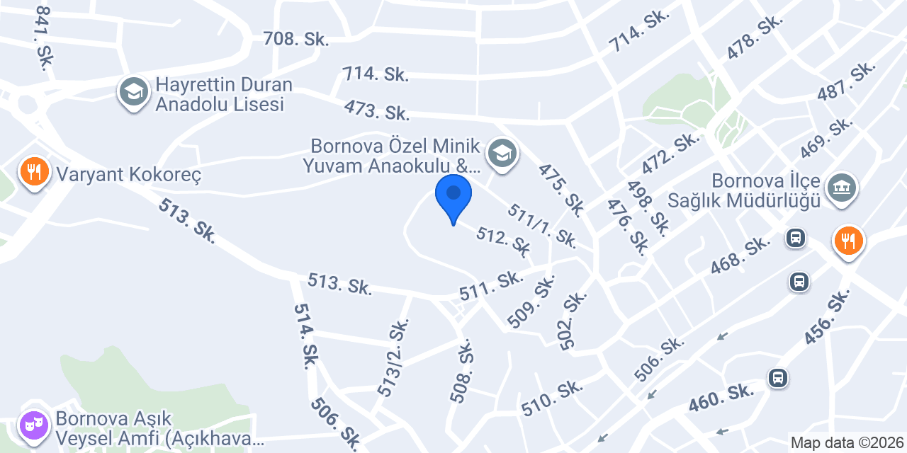 Erez İnşaat İzmİr konumu