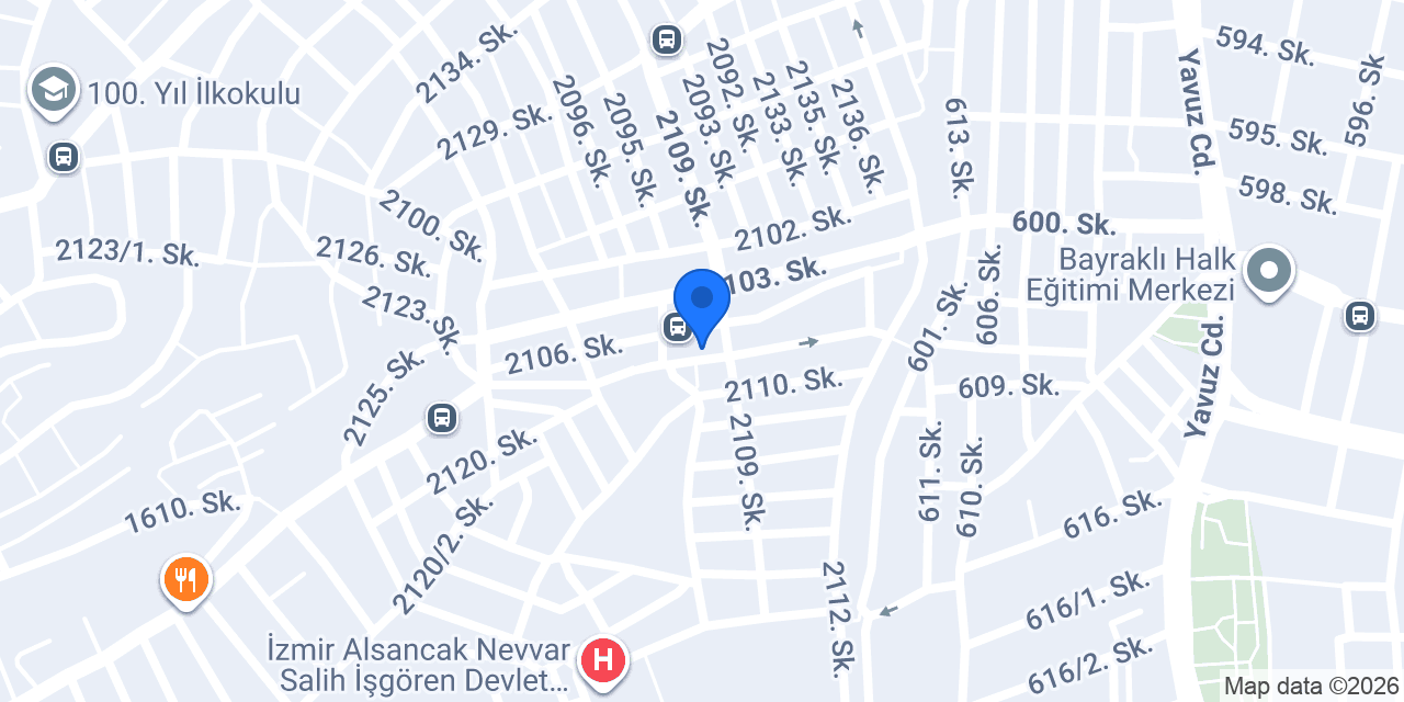 Bucalı Kardeşler Kasap konumu