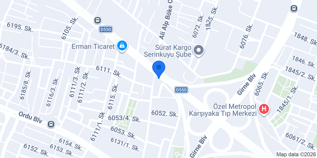Ege Tat Fırın- Dedebaşı konumu