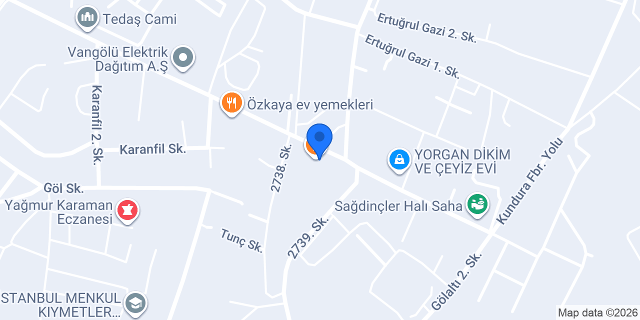 Samioğlu Mobilya ve Döşeme konumu
