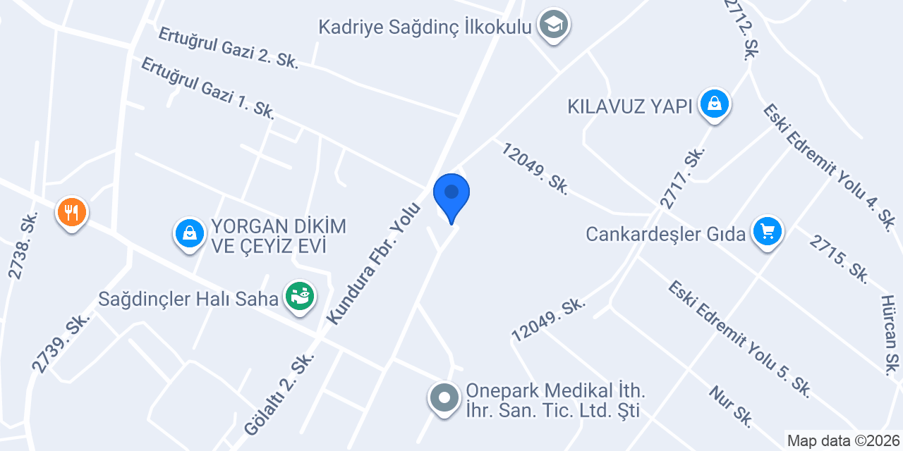 EDESSA YAPI TEKNOLOJİLERİ TİC. SAN. LTD. ŞTİ. konumu