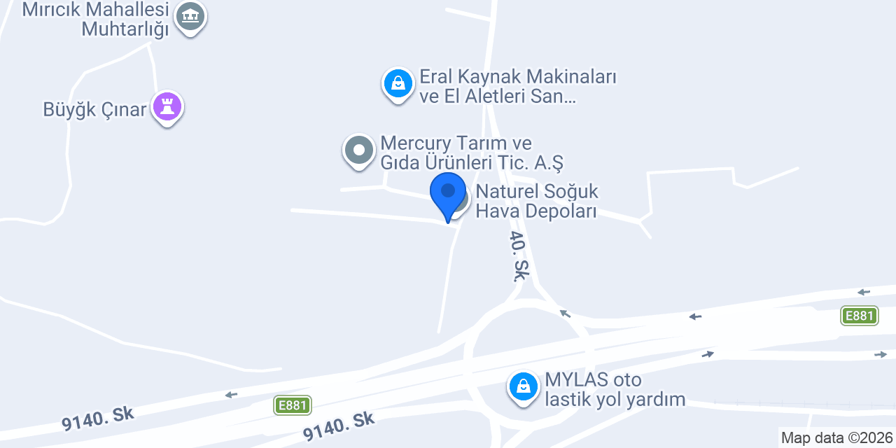 Erkab Kablo - Marin ve Gemi Tipi Kablo konumu