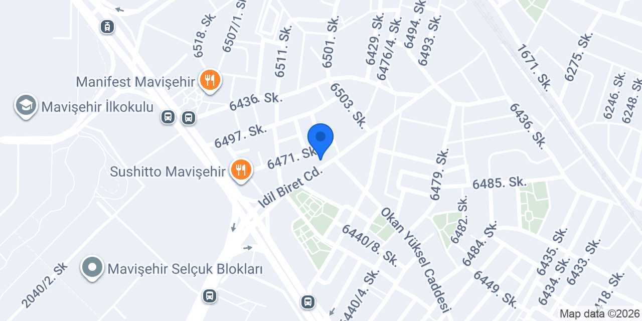 Modern Kampüs Mavişehir konumu