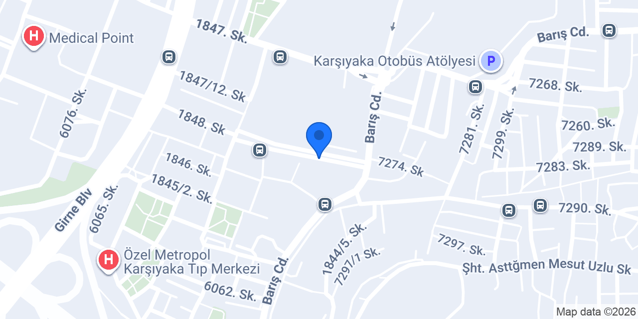 Başdaş Market Bayraklı konumu