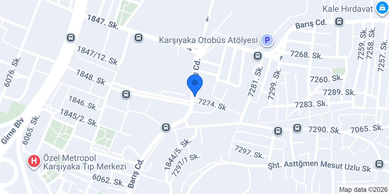 Arya Pide ve Lahmacun Salonu konumu