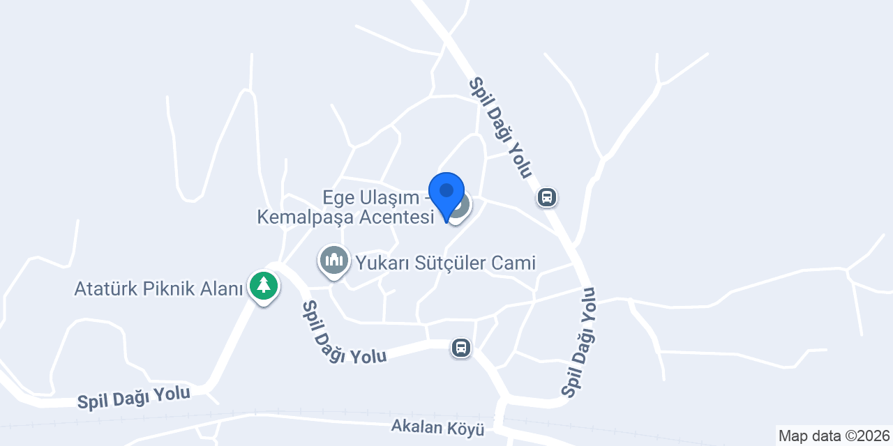 Ege Ulaşım - Kemalpaşa Acentesi konumu