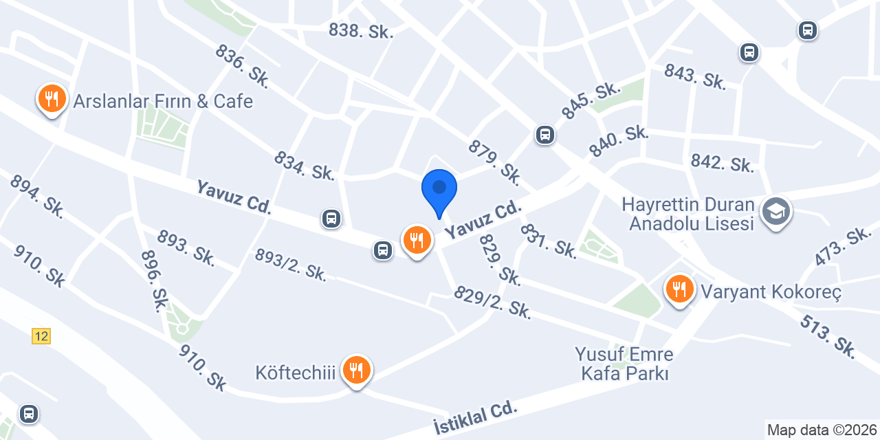 Bunny Veteriner Kliniği konumu