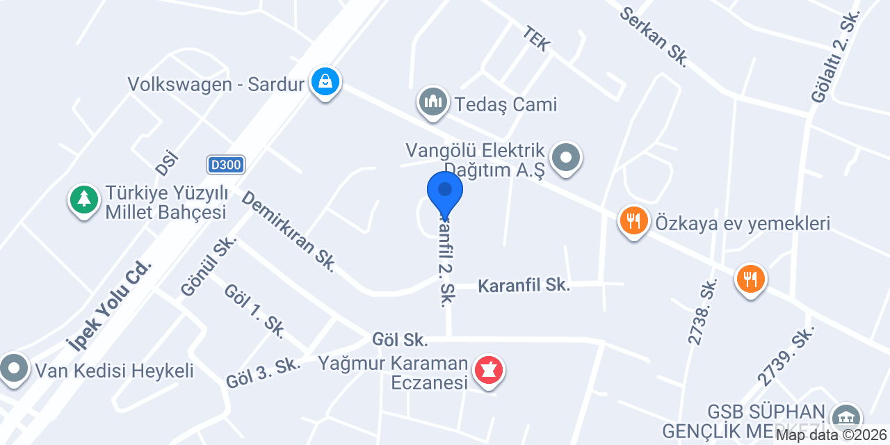 Metin Çetin Elektrik konumu