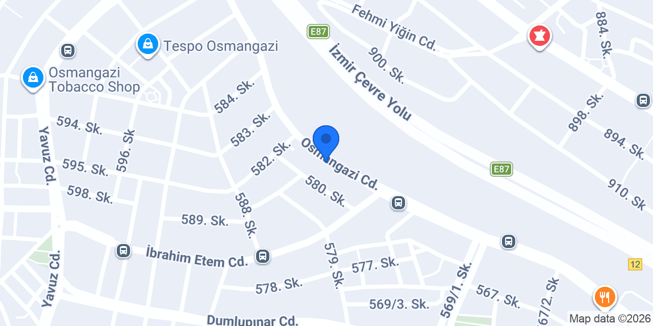 İzmir Sineklik konumu