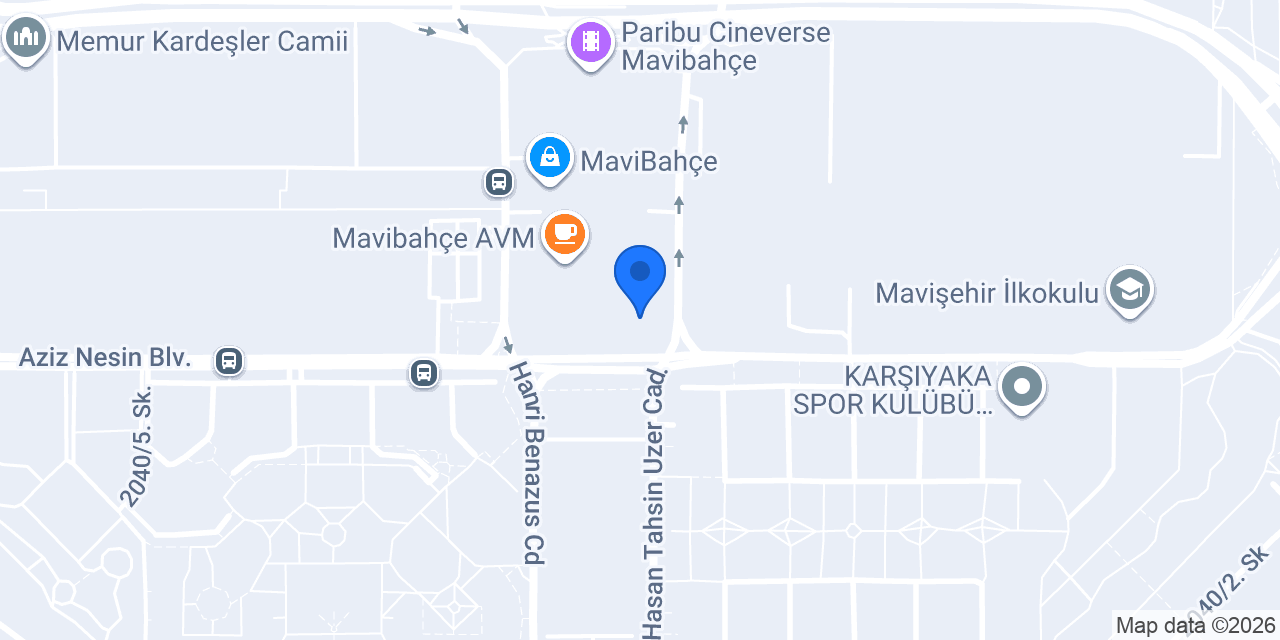 Berk Optik / Mavibahçe AVM konumu