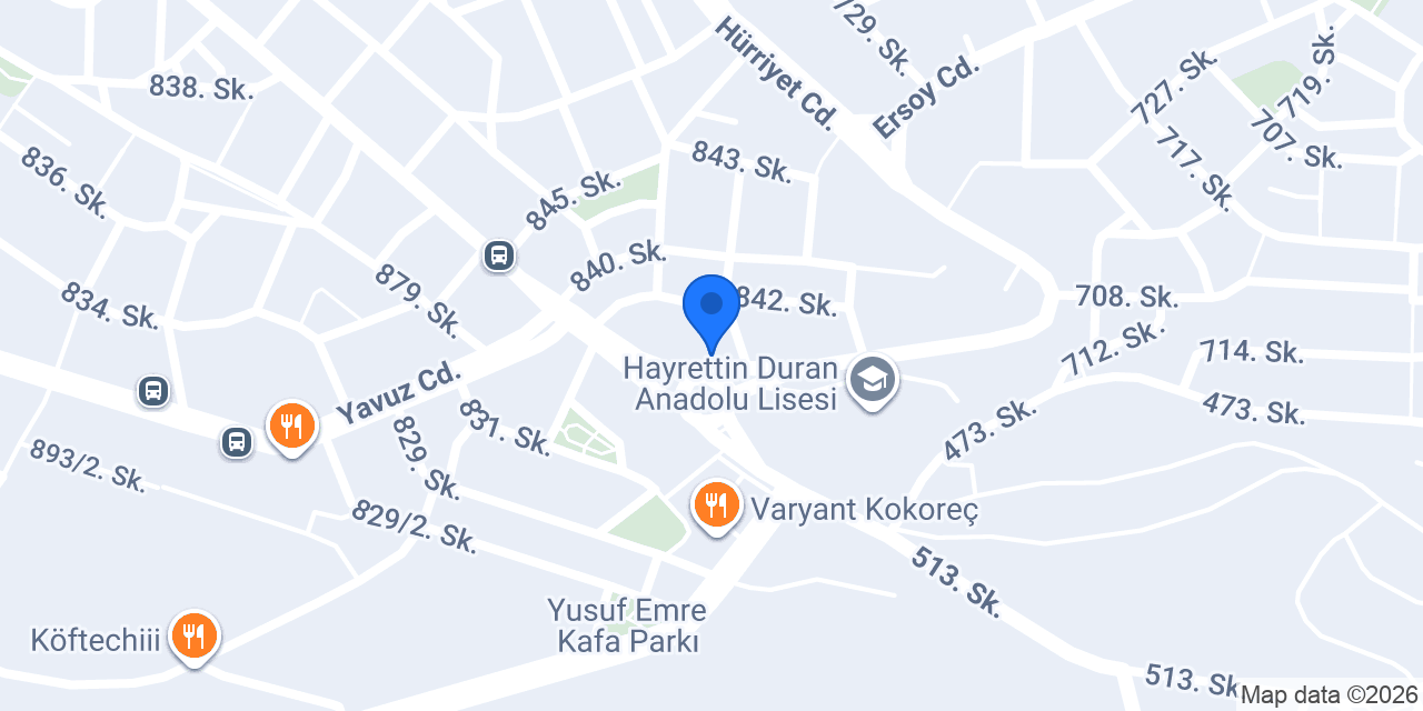 Kar Pide Salonu konumu