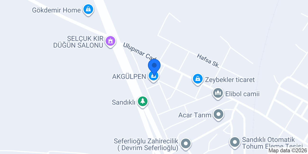 Sandıklı Design marble(dizayn mermer) konumu