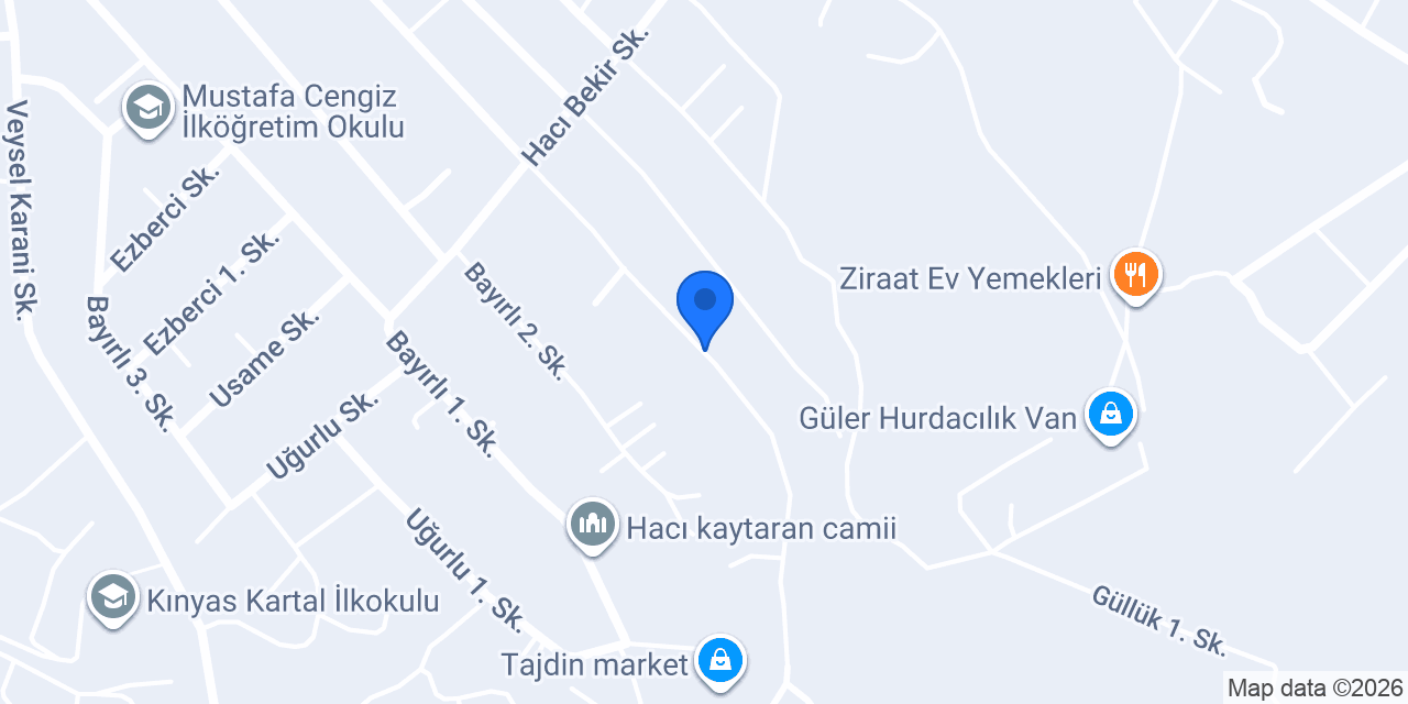 KAPLAN MOBİLYA konumu