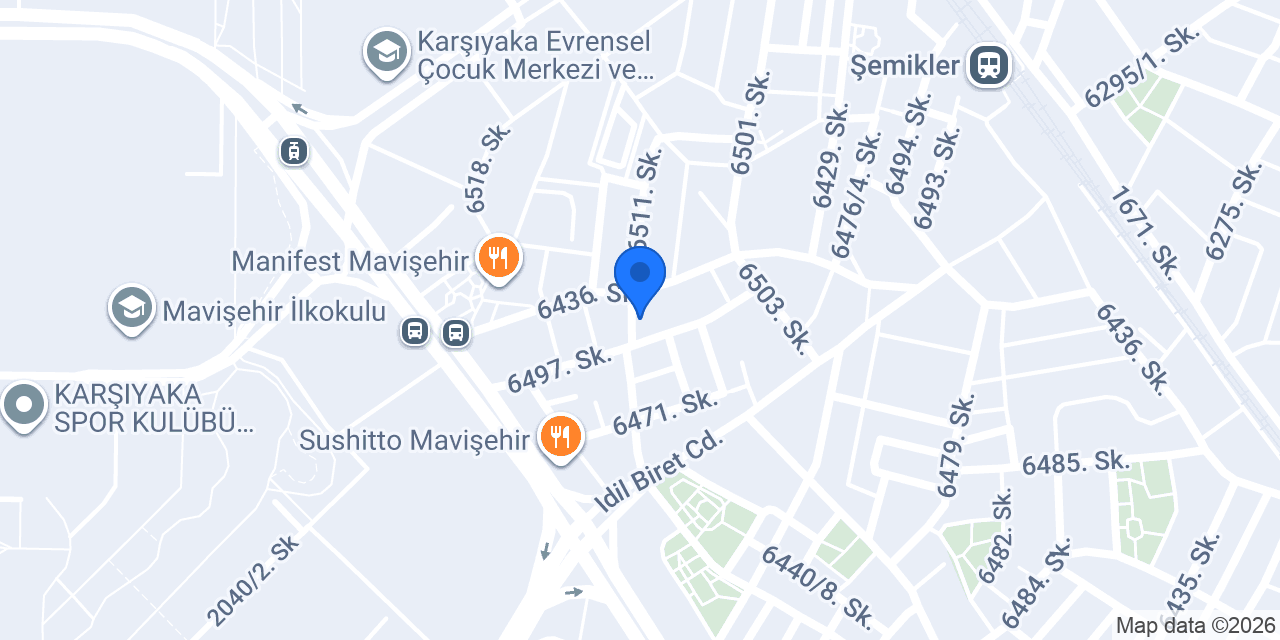 Atölye Eğitim Mavişehir konumu