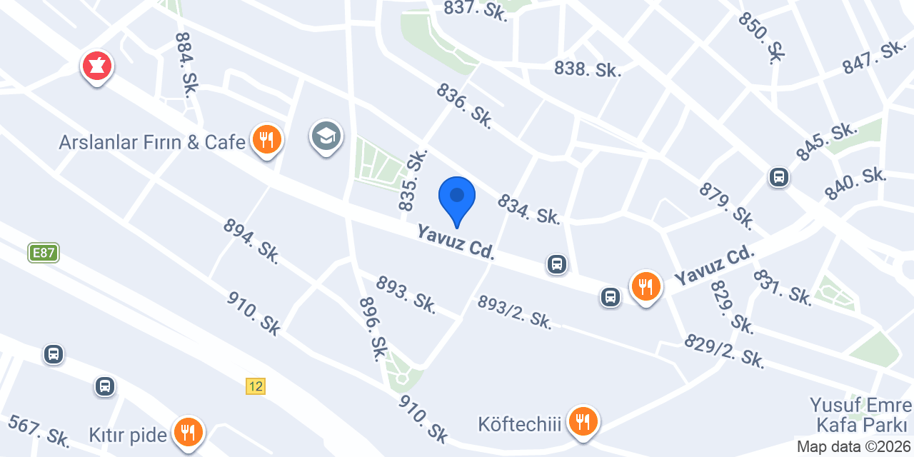 Özlemin Eczanesi konumu