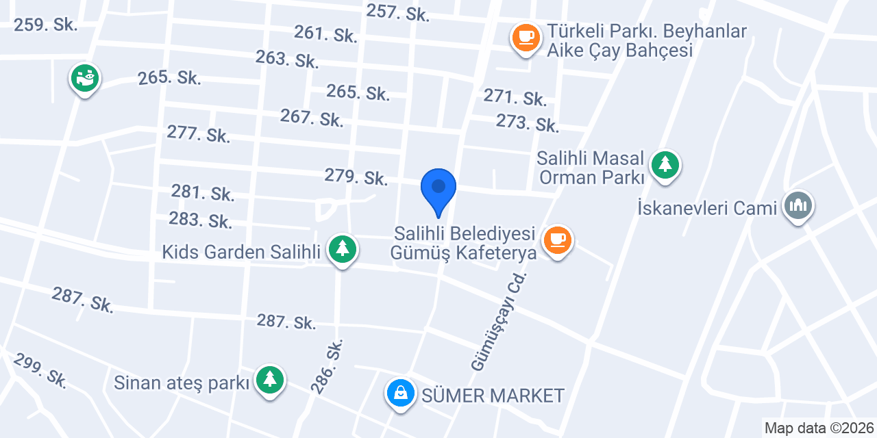 MKSG İNŞAAT A.Ş. konumu