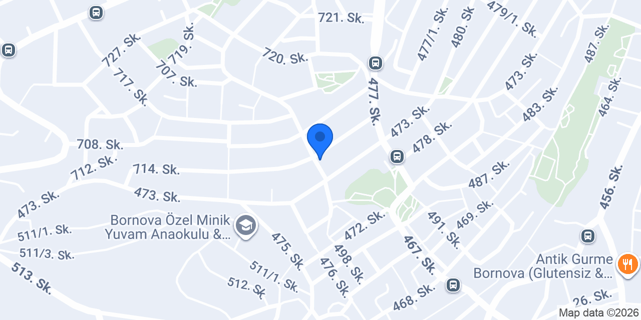 İzmir Özel Piyano & Org Dersi konumu