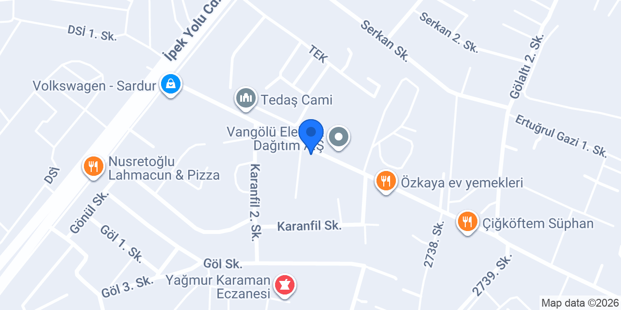 EMİN ŞEN MÜHENDİSLİK & ENERJİ konumu