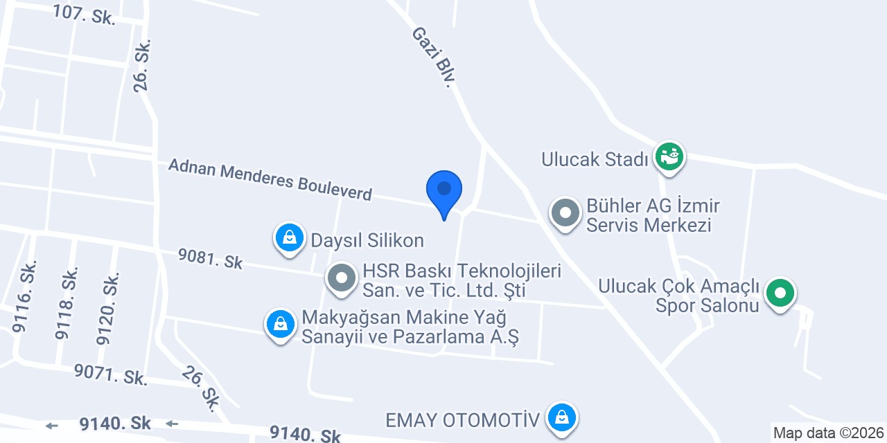 BOYDAS AĞIR SANAYİİ MAKİNALARI LTD. ŞTİ. konumu