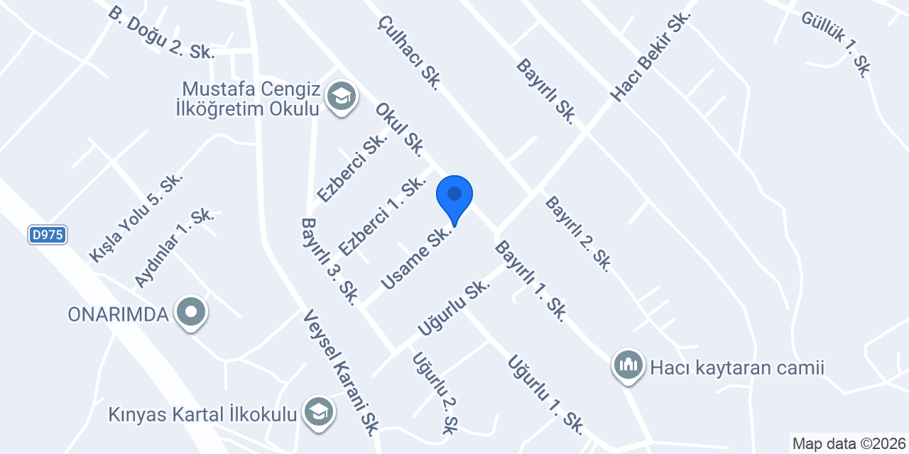 Van Mobilya Kurulum konumu