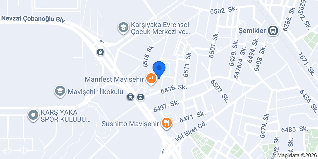 GTOS Mavişehir konumu