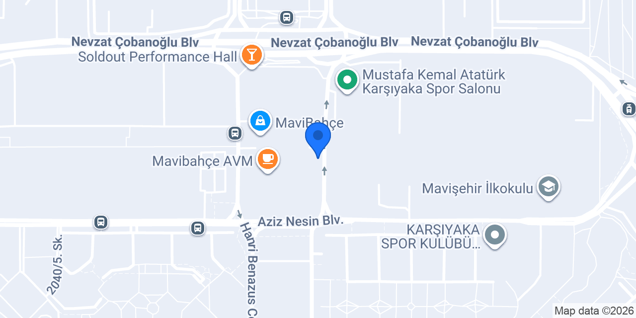 Köşe Furun Mavibahçe konumu