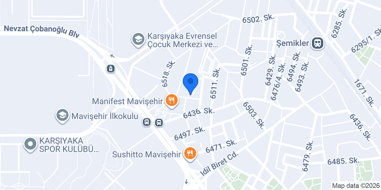 Yeni Özba İnşaat konumu