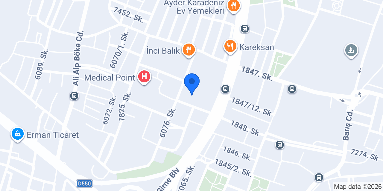 Prof. Dr. Mete EDİZER | Dr Mete Clinic | Medikal Estetik, Botoks, Akupunktur, Ozon Tedavisi İzmir konumu