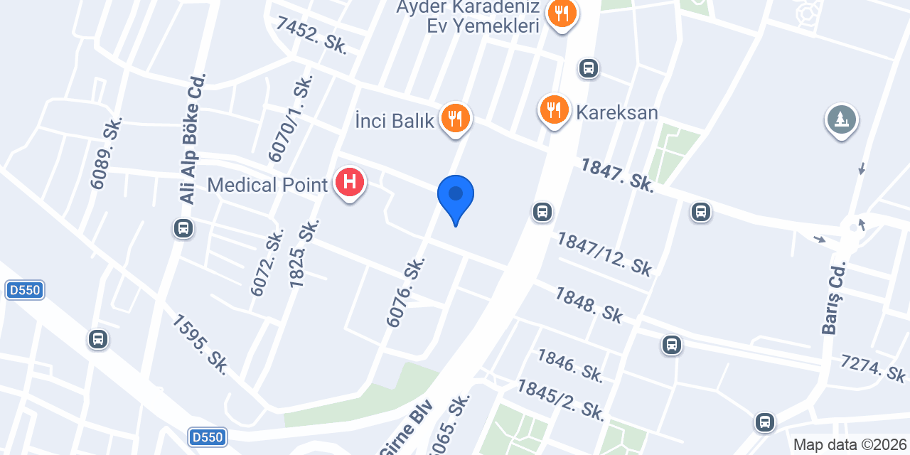 Özdeker İnşaat konumu