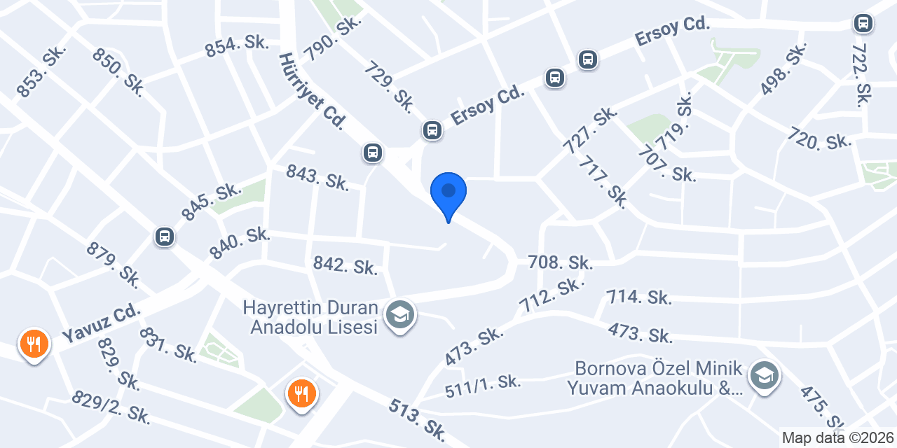 Seven İnşaat konumu