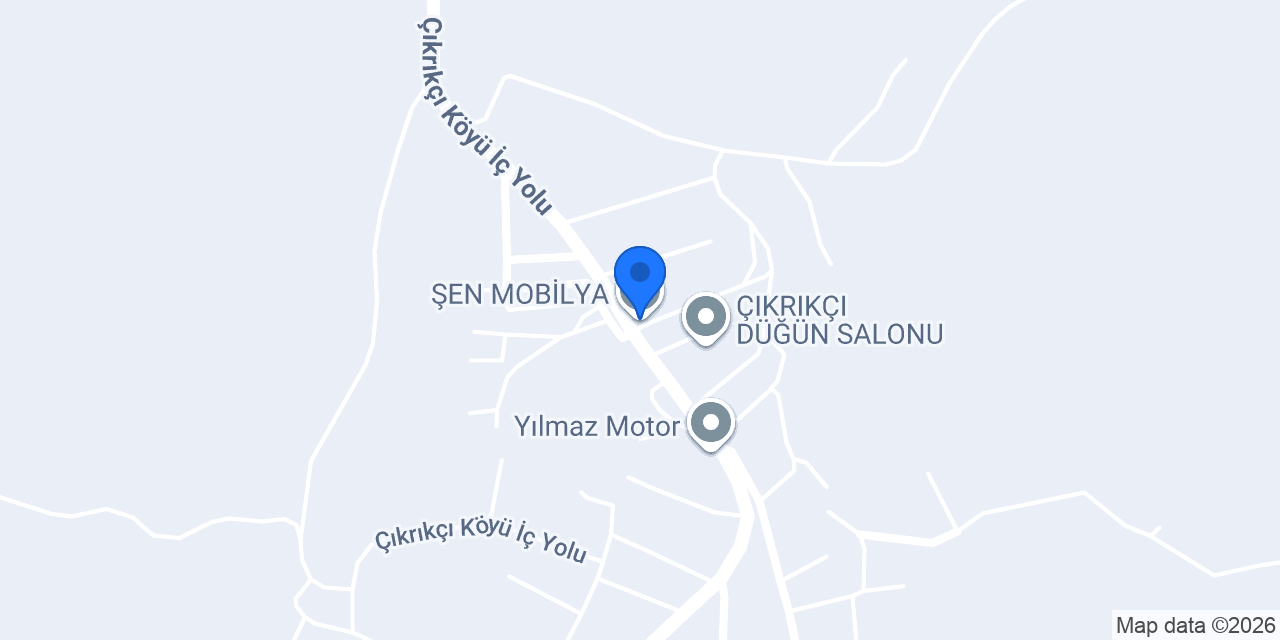 ŞEN MOBİLYA konumu