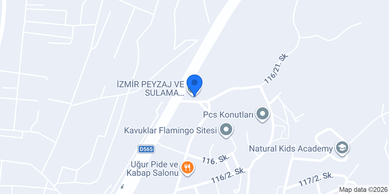 Öncü Dikey Bahçe Sistemleri konumu