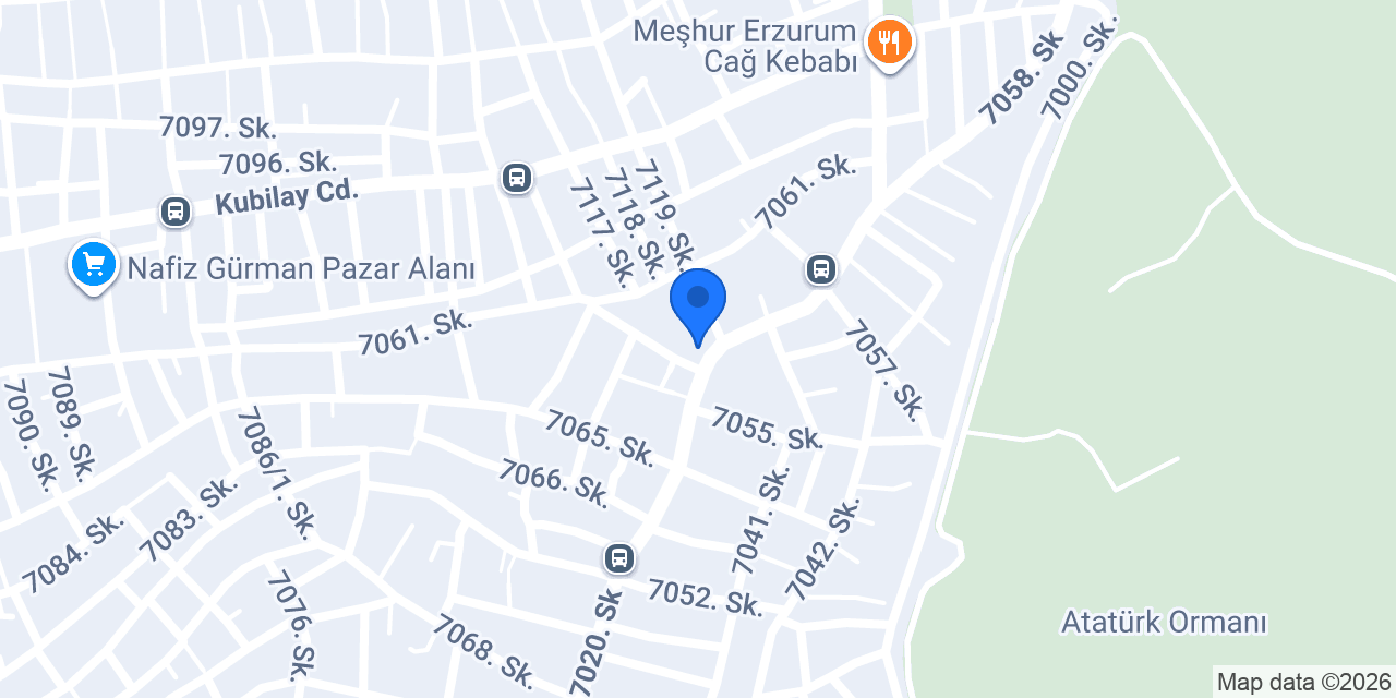 Güçdemir Gıda konumu