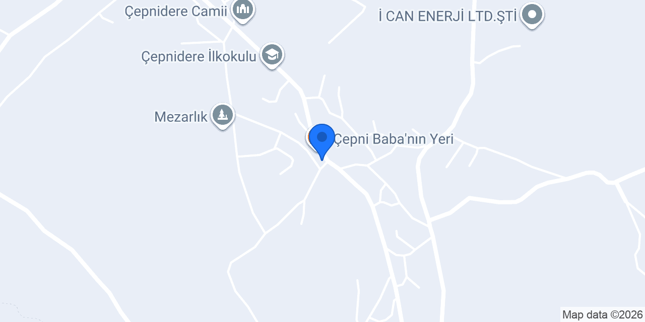 Çepnidere Köyü Muhtarlığı konumu