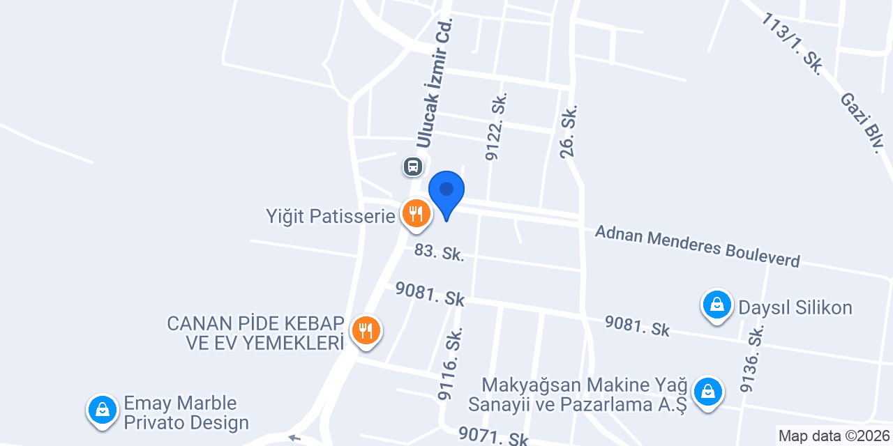 Teknik oto lastik konumu