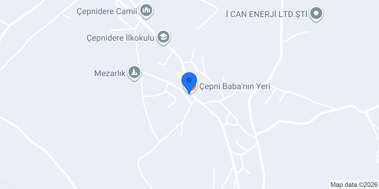 Çepni Baba'nın Yeri konumu