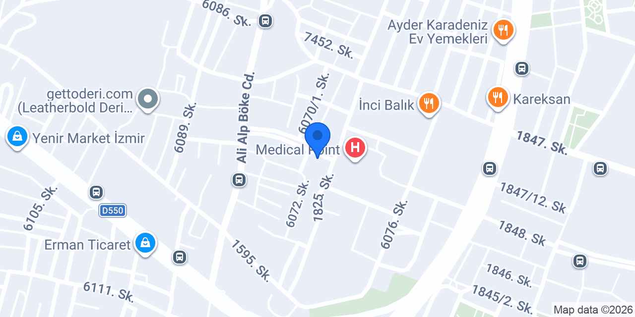 Mercan Eczanesi konumu