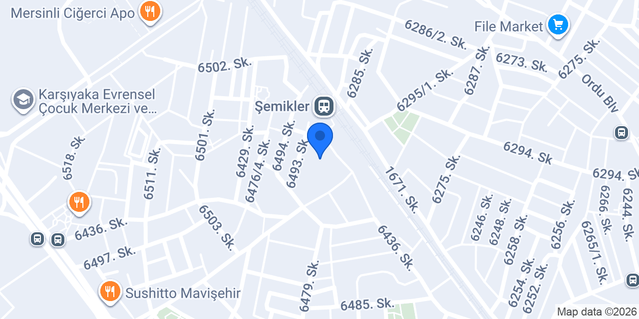 Kırmızı Resim Atölyesi konumu