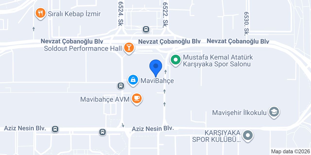 NuSPA Mavibahçe konumu