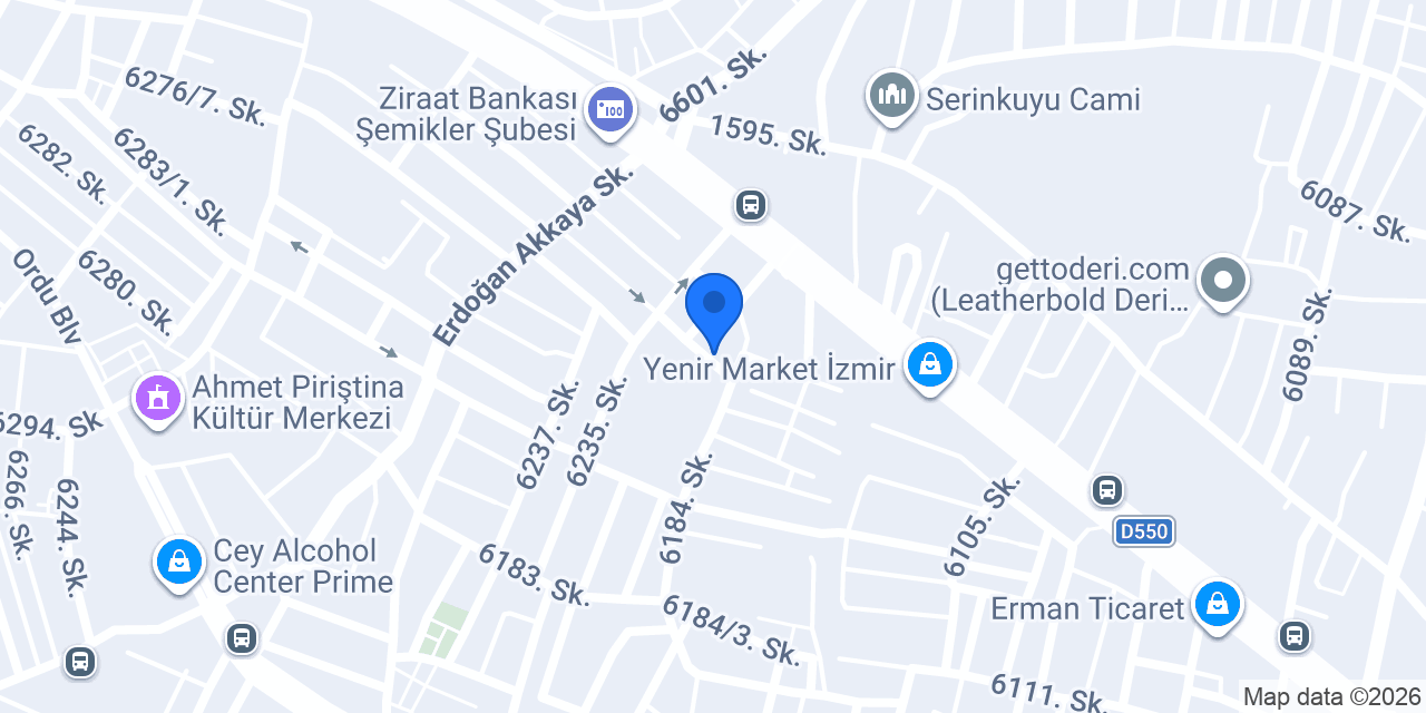 Çiçek Atölyesi konumu