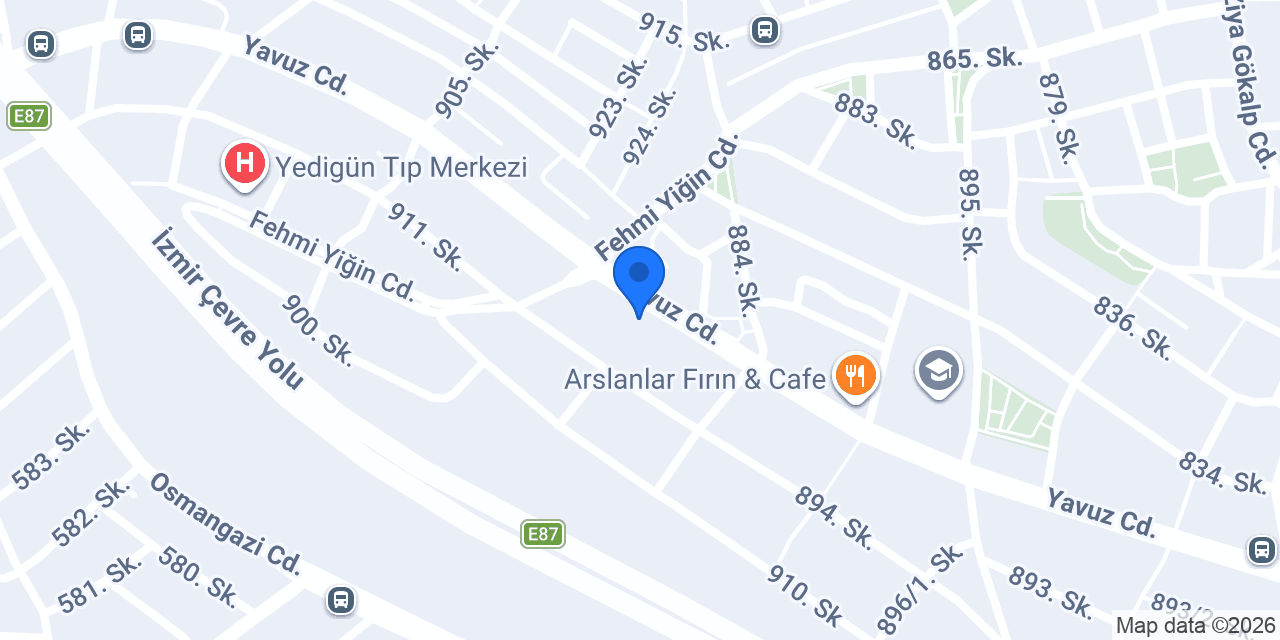 Azer Veteriner Kliniği konumu