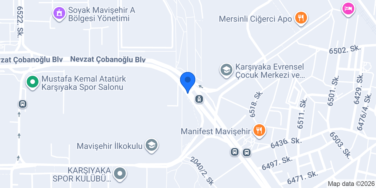 Bilim Müzesi Tramvay Durağı konumu