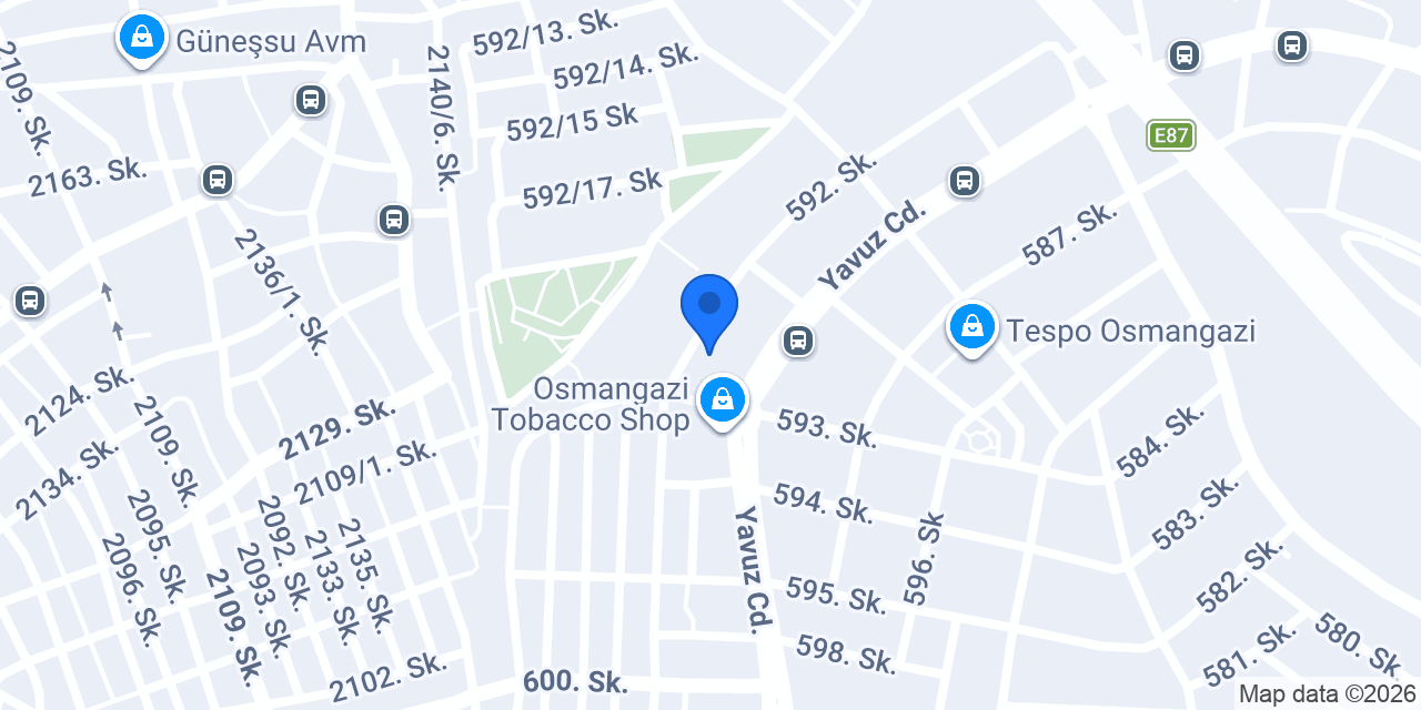 Vapur Garage konumu